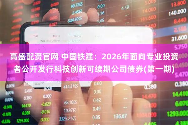 高盛配资官网 中国铁建：2026年面向专业投资者公开发行科技创新可续期公司债券(第一期)